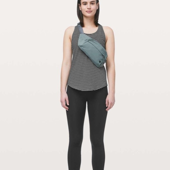 Lululemon Love Tank *Pleated
Modern Stripe Heathered Black White - Picture 2 of 6